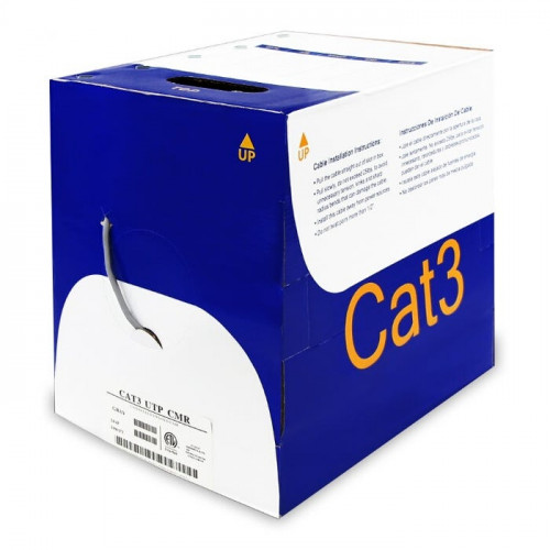 Buy high quality cat 3 bulk cable, cat 3 bulk wires, cat 3 4-pair bulk wire, cat 3 25-pair wire, and wholesale cat 3 bulk cables at discounted prices. Fast shipping.
Visit: https://www.sfcable.com/cat3-bulk-cable.html