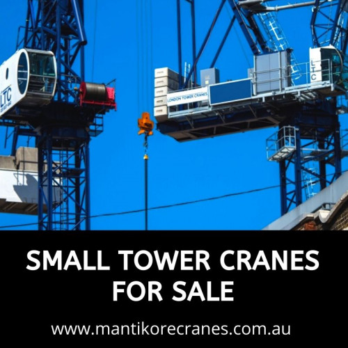 At Mantikore Cranes you can find the small tower crane for sale within your budget. We are the Australian based company to purchase or sale cranes for the construction sector. For more detail visit our website and contact us today.
Source:  https://mantikorecranes.com.au/