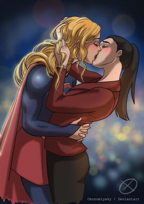 supercorp fanart by okonomiyaky deft53e fullview