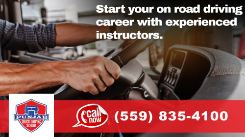 Are you ready to start your trucking career as a truck driver in Fresno, California and join Punjab truck driving school and get CDL in just 15 days?